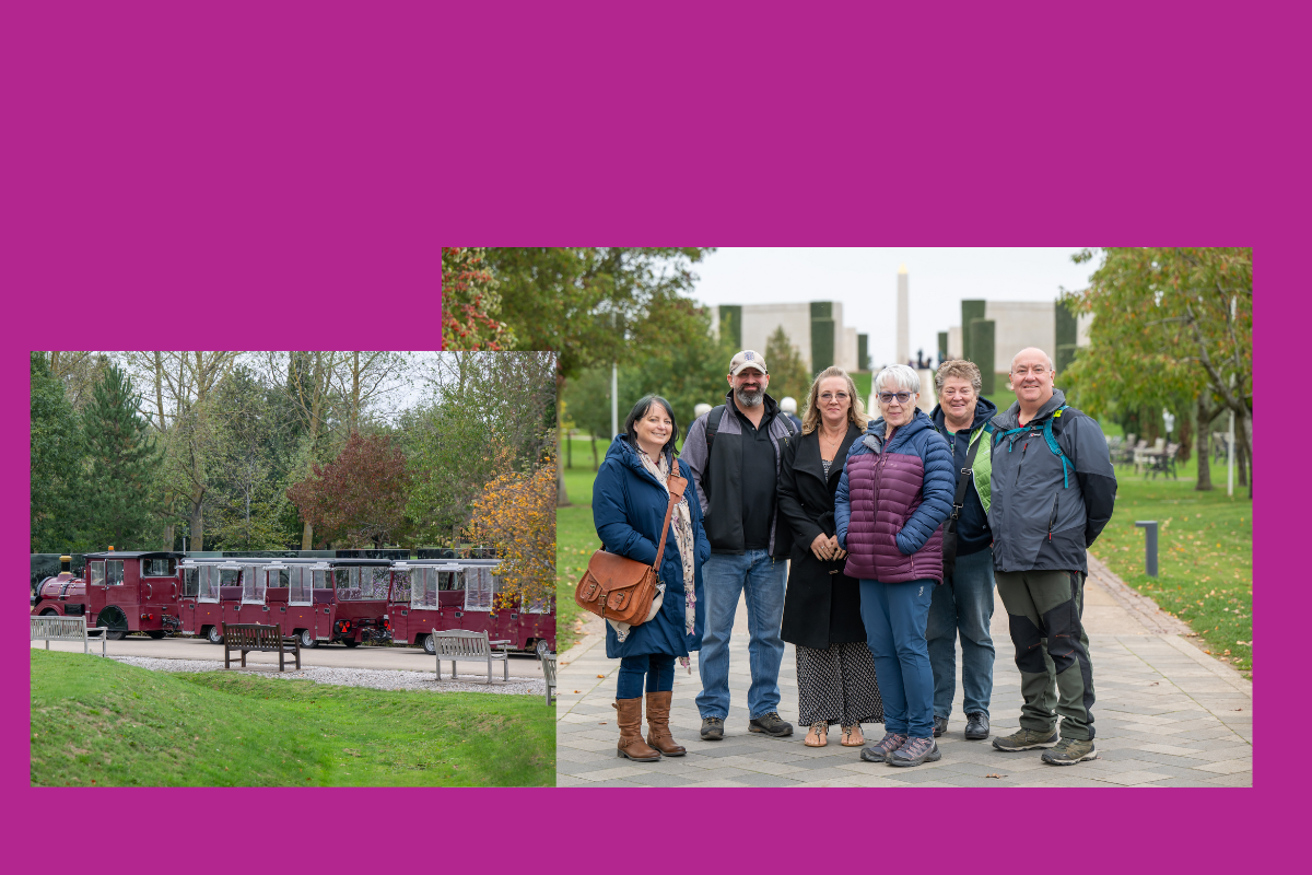 A Meaningful Visit: Local Residents at the National Memorial Arboretum Image